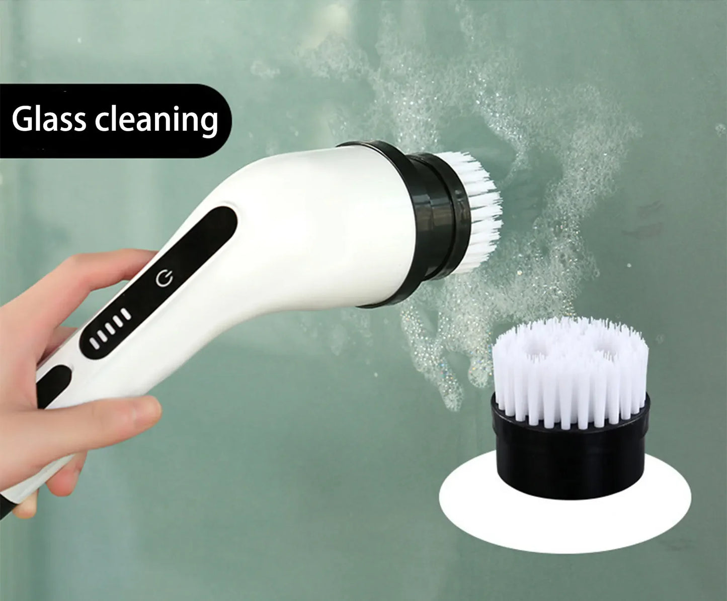 Life Changing Electric Cleaning Brush 9 in 1 - Cleaning Tool for Living Room, Bathroom and Kitchen